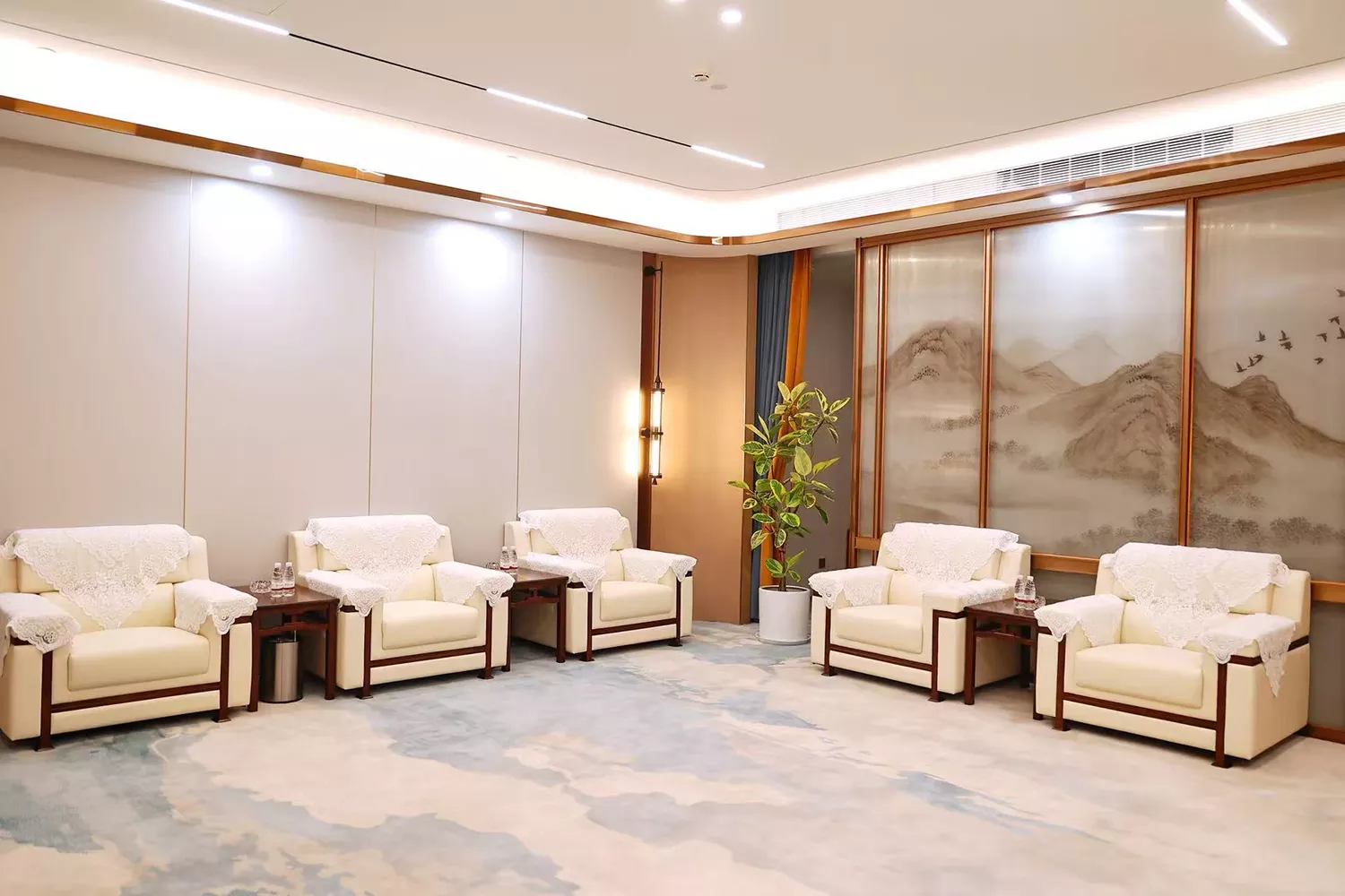 东森集团总部会客接待厅